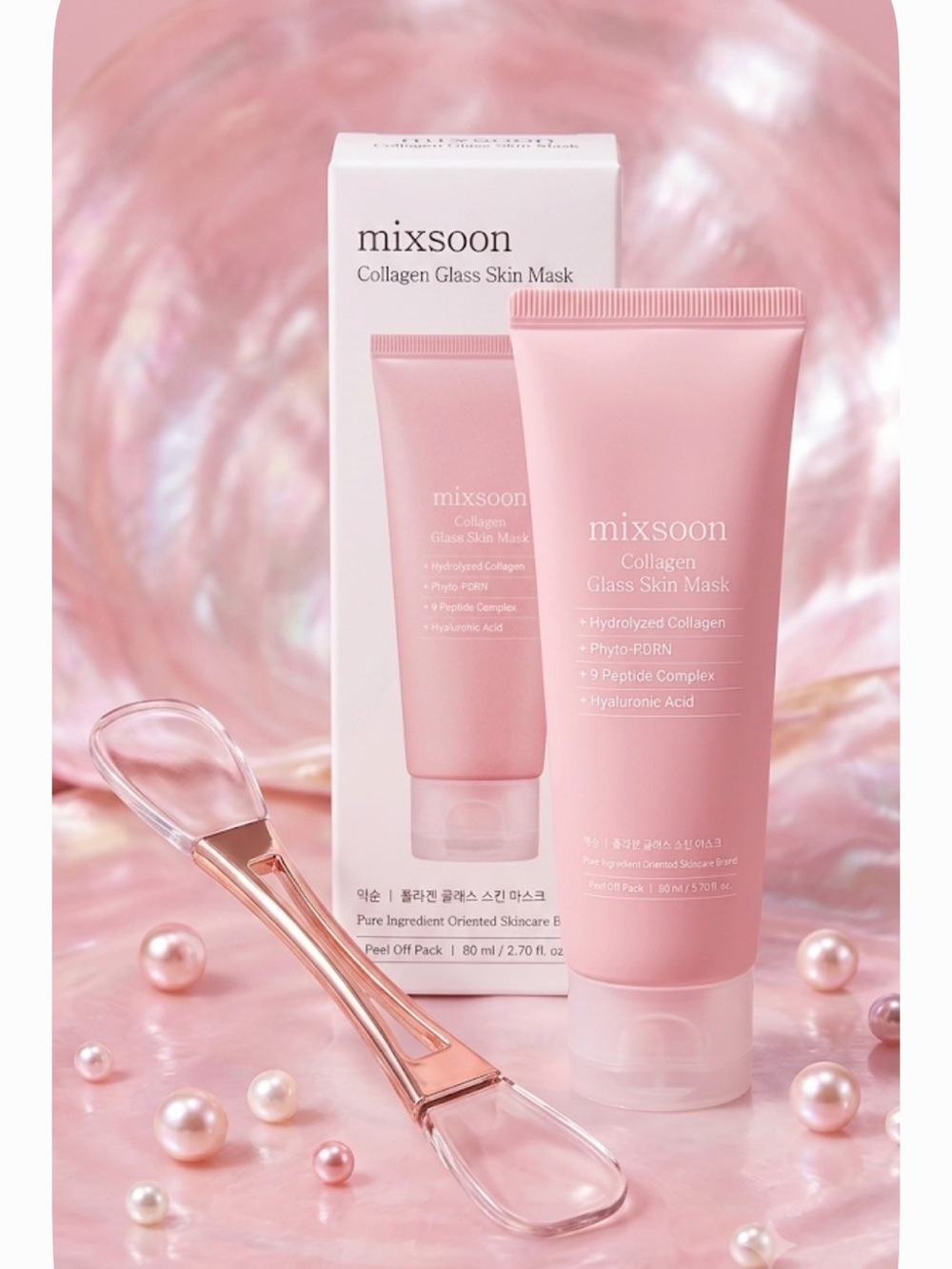 🆕 mixsoon Collagen Glass Skin Mask, 80ml